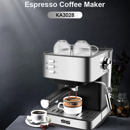 Household Stainless Steel Espresso Coffee Machine